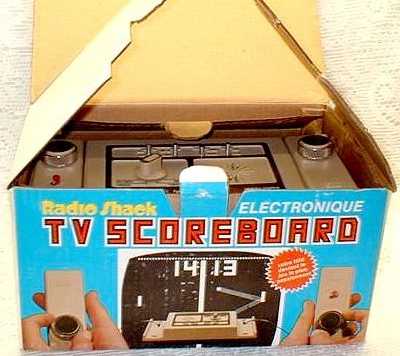 Radio Shack 60-3051 Electronique TV Scoreboard